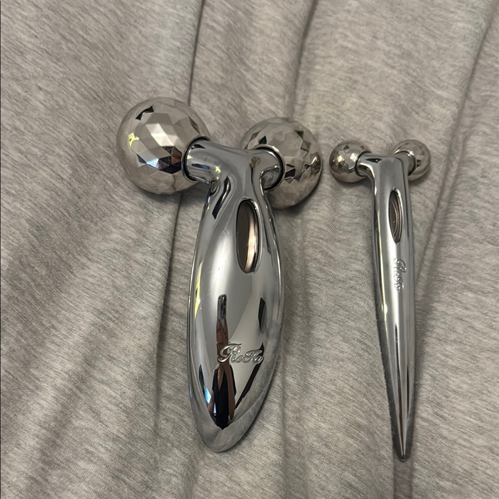 Silver Skincare Roller Set